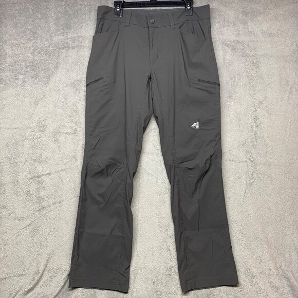 Eddie Bauer Other - Eddie Bauer Mens First Ascent Trail Pants 34x32 Gray Nylon/Spandex Outdoor Hike